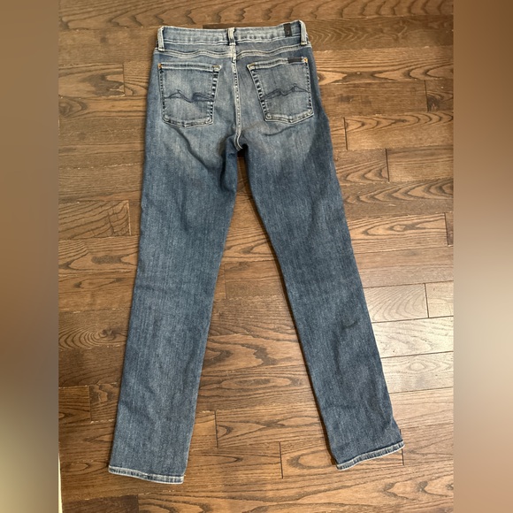7 for all mankind skinny denim jeans| size 28 - Picture 5 of 6